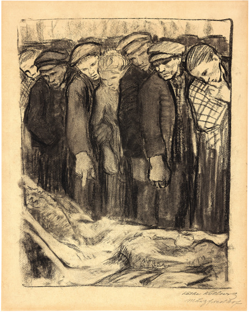 Käthe Kollwitz : Märzfriedhof, 1913