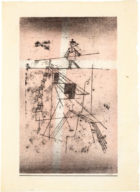Paul Klee  : Der Seiltänzer , 1923 - work number 1923.138