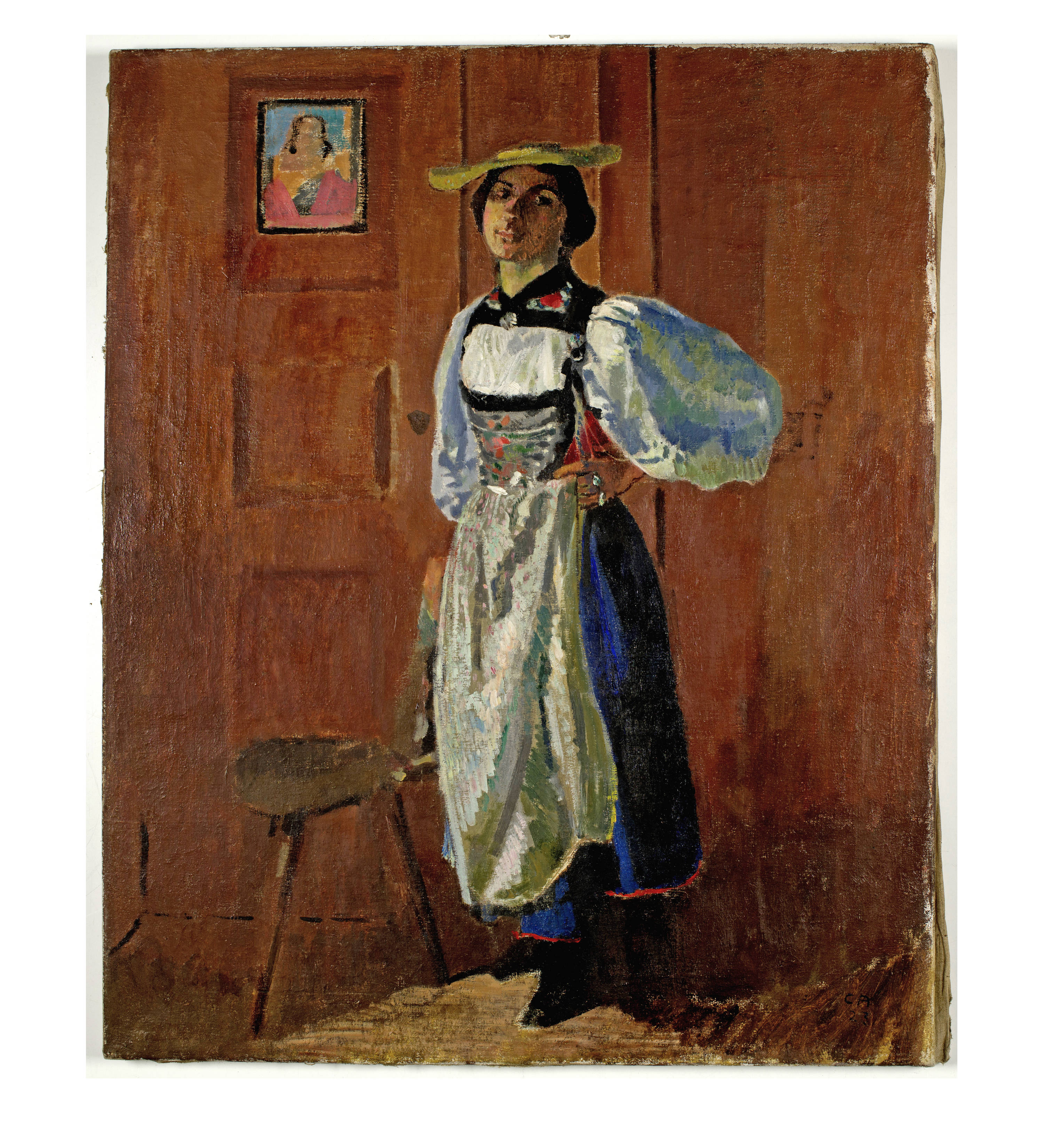 Cuno Amiet Greti Amiet Als Trachtenm dchen 1923 Galerie Kornfeld cuno-amiet-greti-amiet-als-trachtenm-dchen-1923-galerie-kornfeld