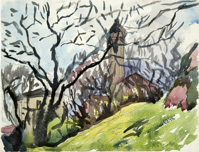 Giovanni Giacometti  : Soglio , Um 1930-1933 