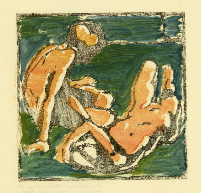 Giovanni Giacometti : I figli della luce - Sonnenkinder, 1913