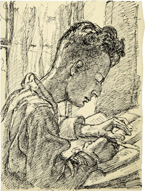 Alberto Giacometti : Camarade de classe, Circa 1918