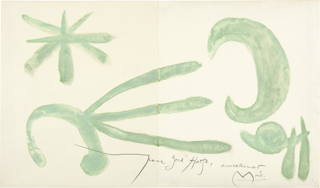 Joan Miró : Ohne Titel, Circa 1960