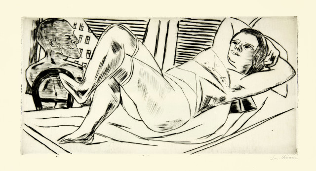 Max Beckmann : Siesta, 1923