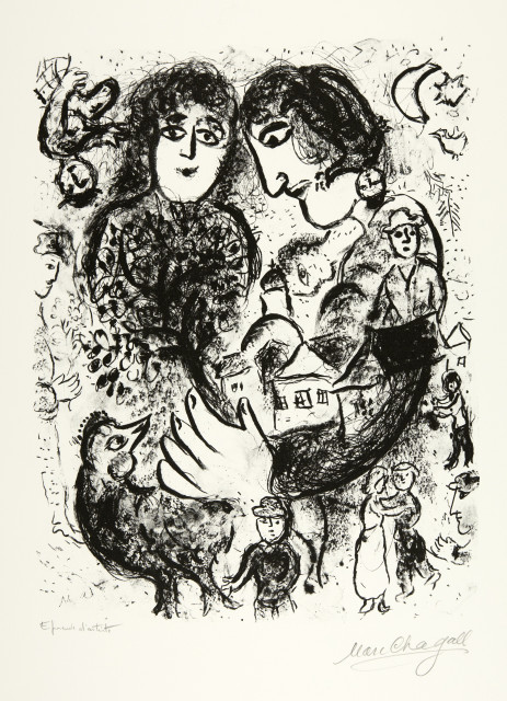 Marc Chagall : Le rendez-vous, November 1983