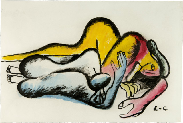 Le Corbusier : Deux nus couchés, Circa 1945-1955