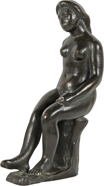Aristide Maillol : Femme assise (Baigneuse Renoir) - Femme ..., 1903 or earlier, cast probably before 1909