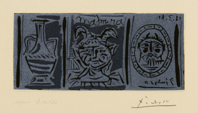 Pablo Picasso  : Madoura , Cannes, 16. März 1961 