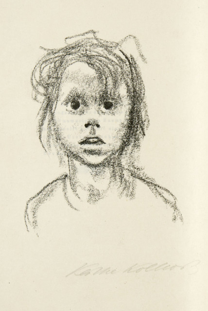 Käthe Kollwitz : Kinderkopf, Before April 1925