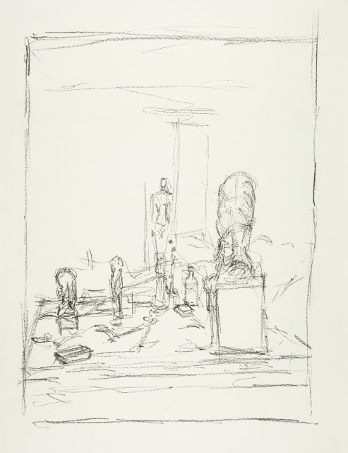 Alberto Giacometti : L'Atelier de Stampa: 'Tête de Diego sur ..., 1956