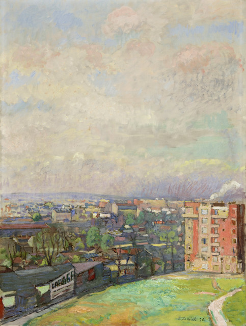 Cuno Amiet : Morgenstimmung, Paris, 1936