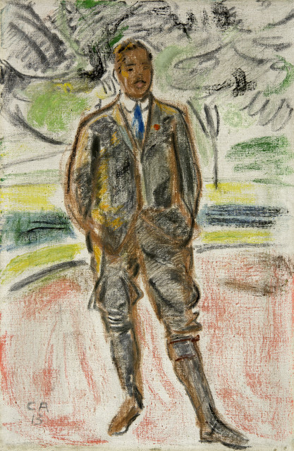 Cuno Amiet : Junger Mann (Hans Flury), 1913