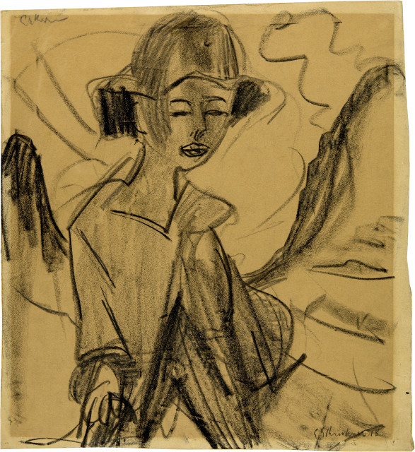 Ernst Ludwig Kirchner : Der Ziegenhirt, 1918