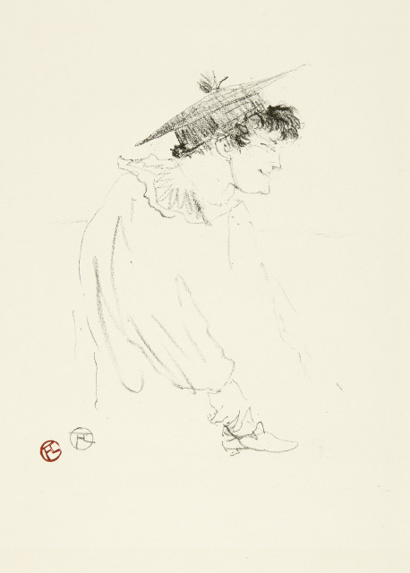 Henri de Toulouse-Lautrec  : Petite fille anglaise (Miss Dolly, au Star) , 1899