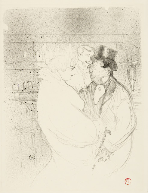 Henri de Toulouse-Lautrec : Ida Heath au bar, 1894