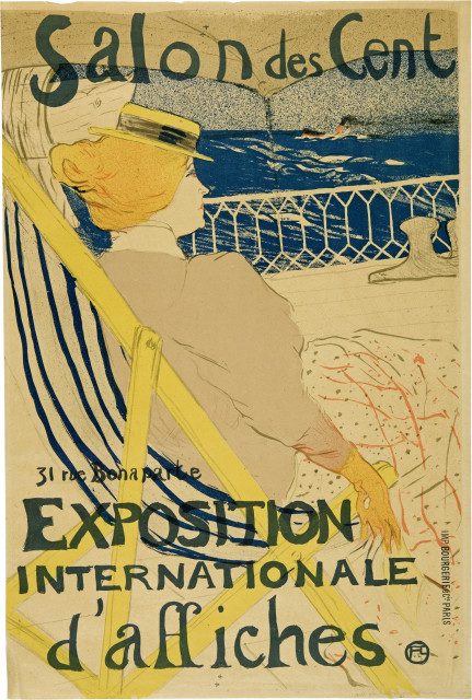 Henri de Toulouse-Lautrec : La passagère du 54,  promenade en yacht, 1895