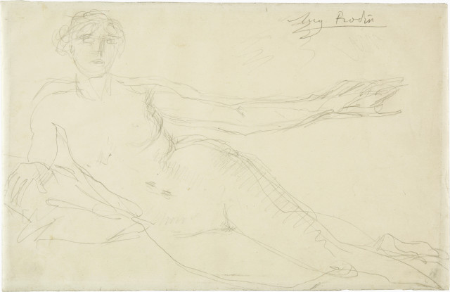 Auguste Rodin : Femme allongée (d'après le modèle Alda ..., Circa 1910-1913