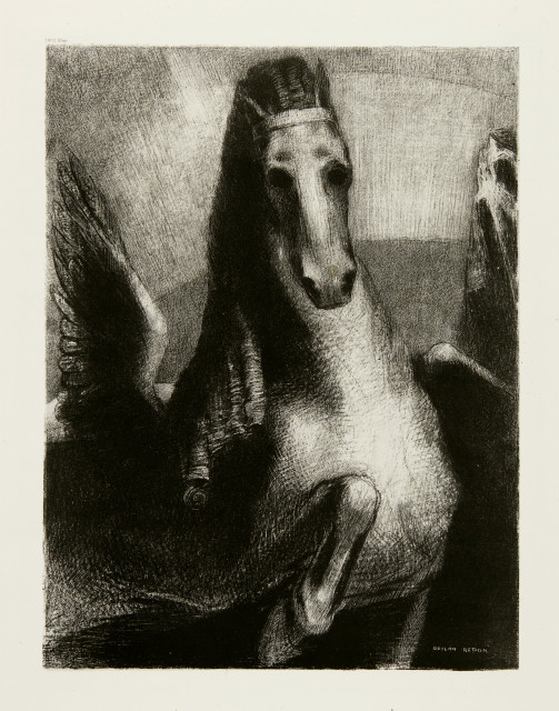 Odilon Redon : L’Aile, 1893