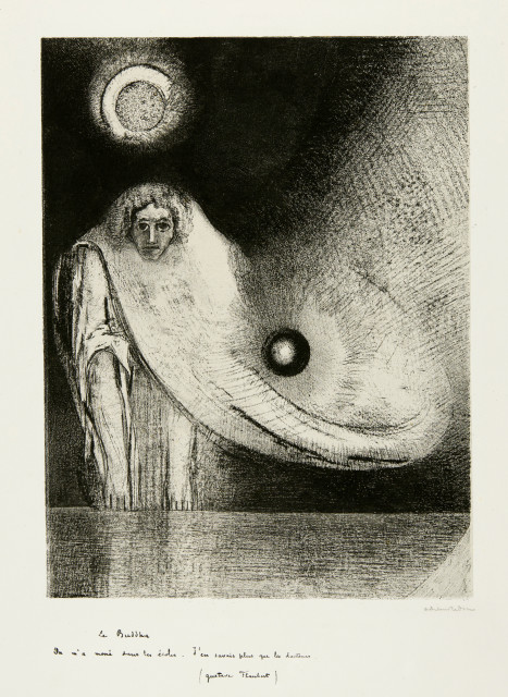 Odilon Redon : Le Buddha, 1895