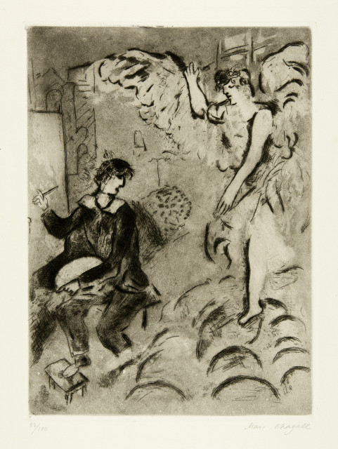Marc Chagall : Apparition I, 1924-1925