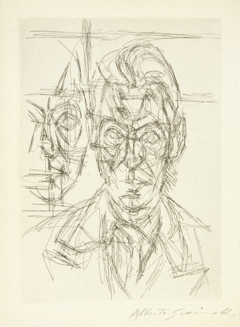 Alberto Giacometti : André du Bouchet. Dans la chaleur vacante, 1956