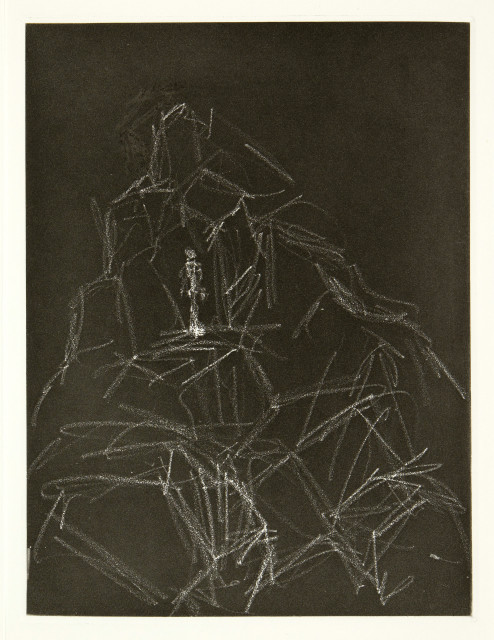 Alberto Giacometti : René Char. Retour amont. Illustré par ..., 1965