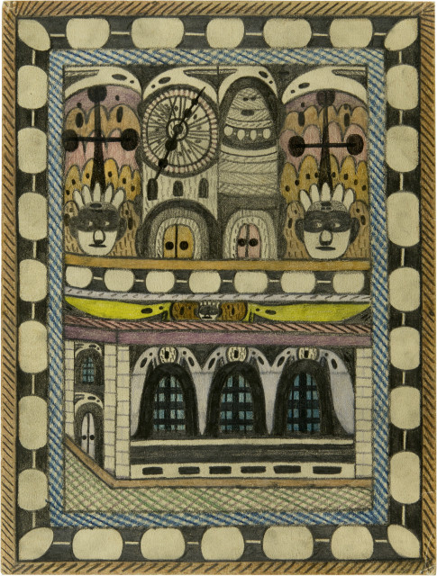 Adolf Wölfli : Challon in der Soolenthal=Ebene, Spanien,  n.d. (1920)