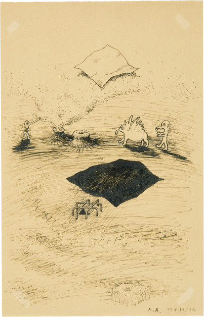 Markus Raetz : Stoff, 1971