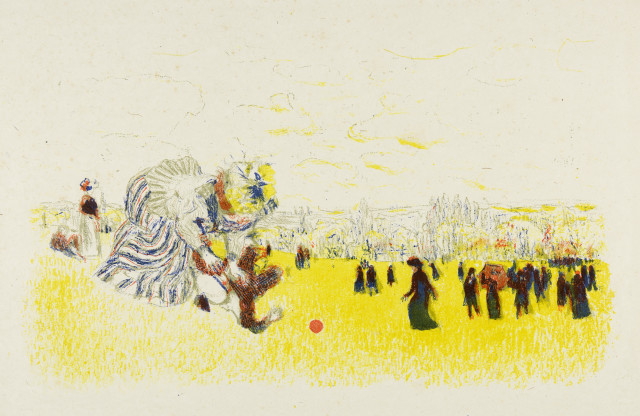 Édouard Vuillard  : Jeux d'enfants , 1897