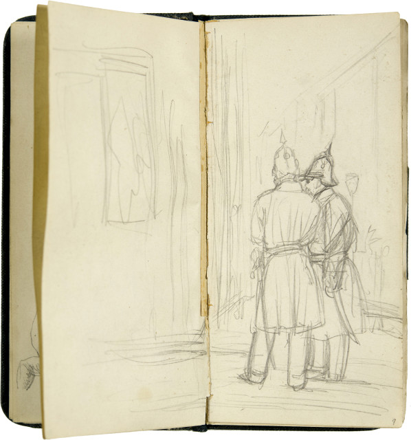 Adolph von Menzel  : Skizzenbuch , 1859-1861 