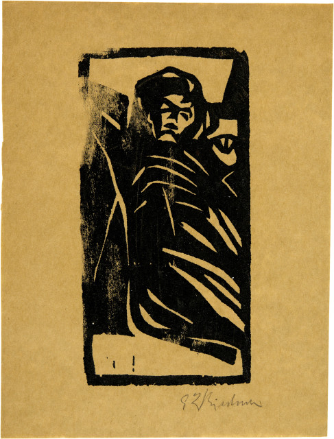 Ernst Ludwig Kirchner  : Ruhendes Mädchen , 1905-1906