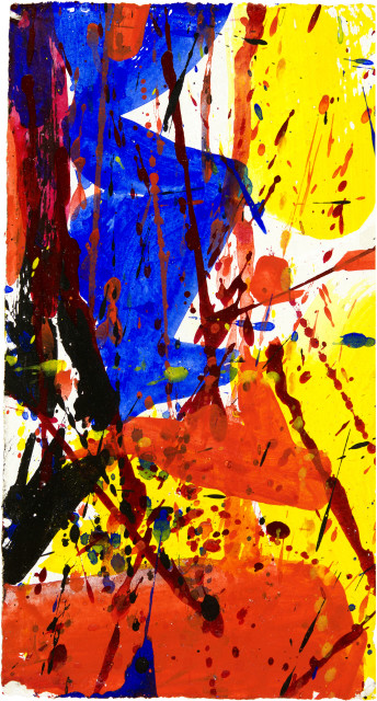 Sam Francis : Untitled, New York, 1959