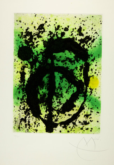 Joan Miró : Règne végétal, 1968