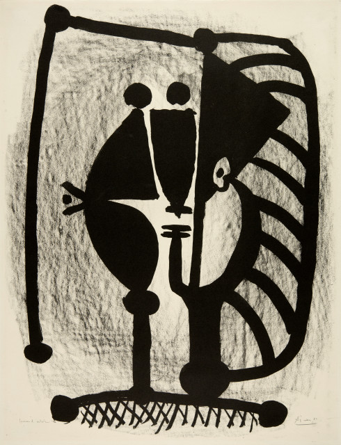 Pablo Picasso : Figure, 21 November 1948