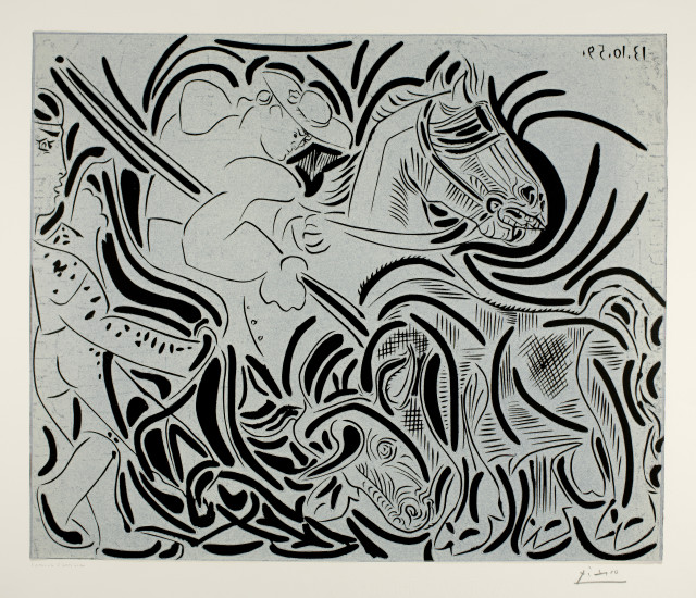 Pablo Picasso : Pique. III, Cannes, 13 October 1959