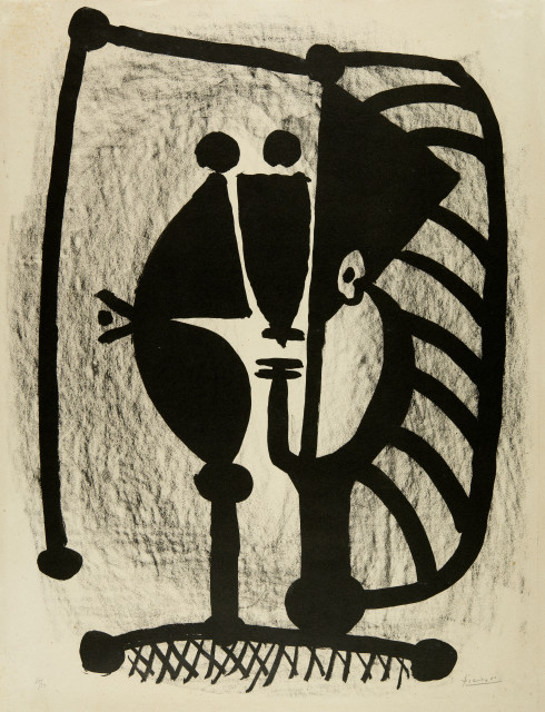 Pablo Picasso : Figure, 21 November 1948