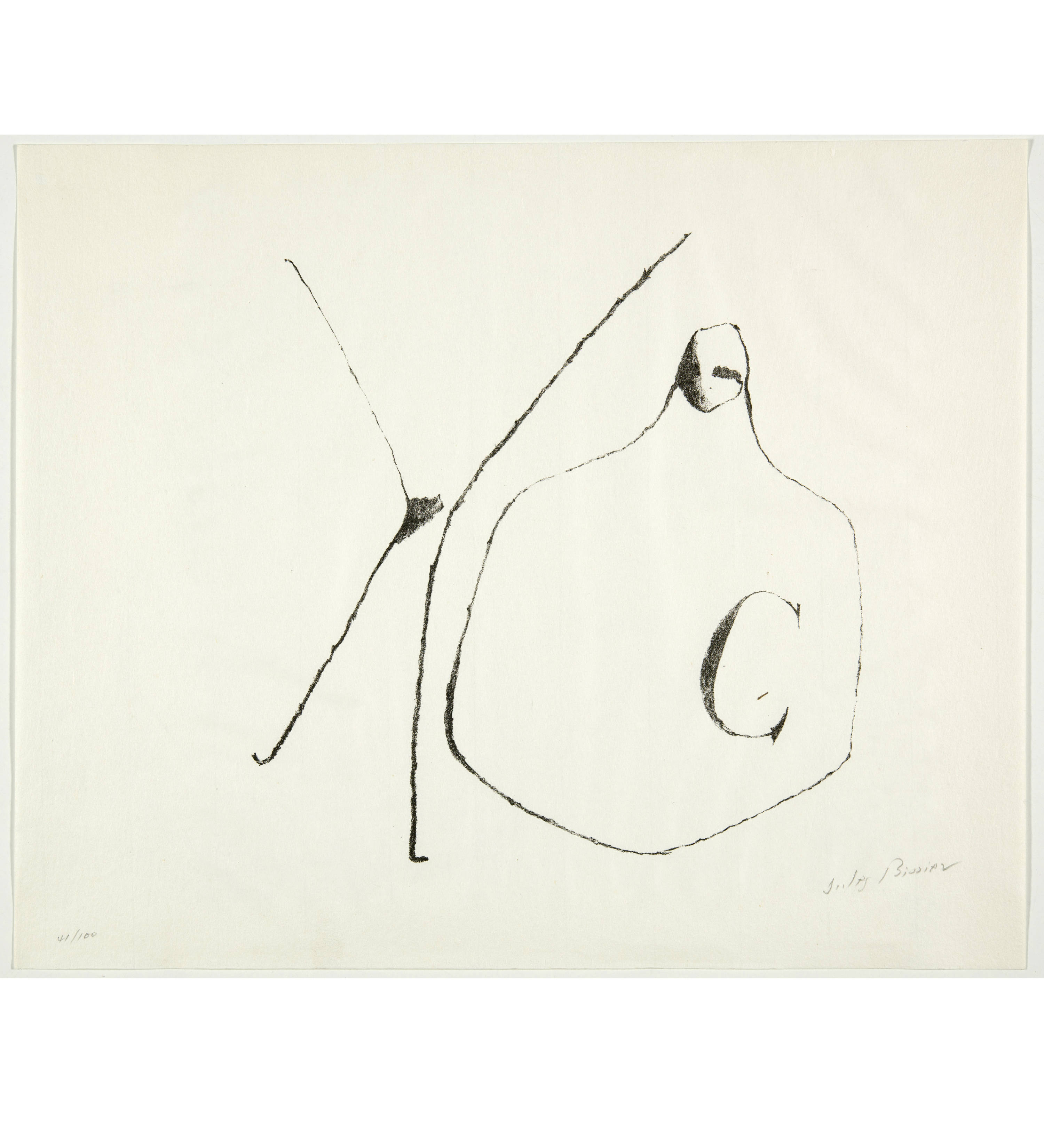 Julius Bissier : Gefässe, 1963 | Galerie Kornfeld Auktionen Bern