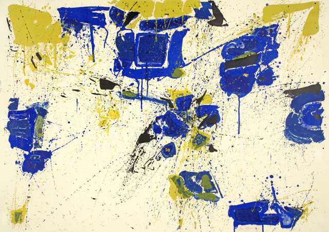 Sam Francis : The Upper Yellow, 1960