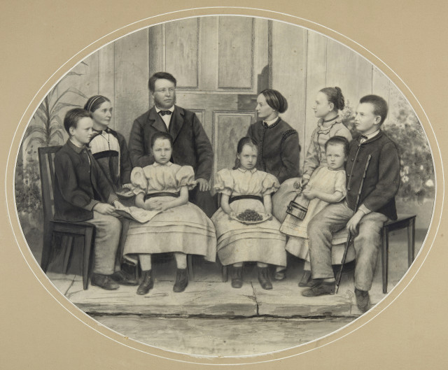 Karl Stauffer-Bern : Memorabilia aus dem Besitz der Familie Karl ..., Around 1870-1883