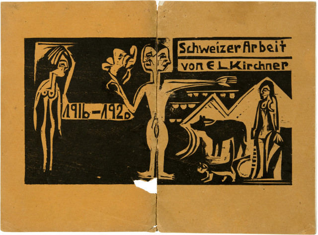 Ernst Ludwig Kirchner : Katalog der Ausstellung Schweizer Arbeit von ..., 1922