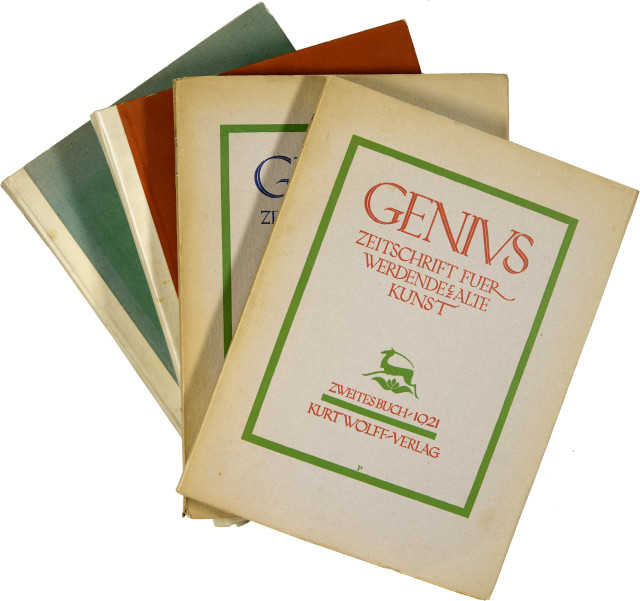 Genius 1919 - 1921  : Genius. Eine Zeitschrift für alte und  ..., 1919-1921