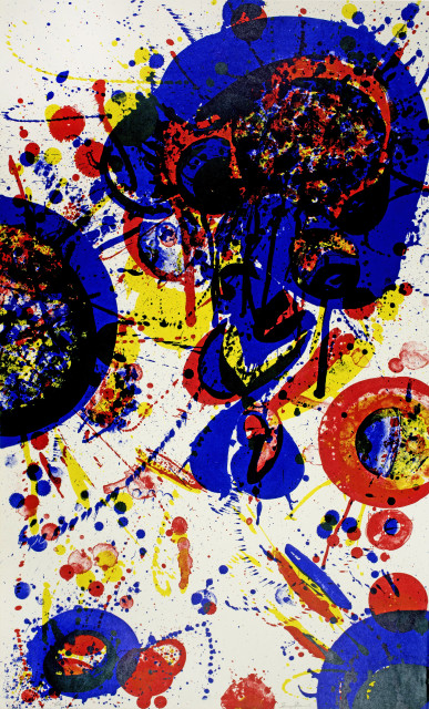 Sam Francis : Tokyo Mon Amour, 1963