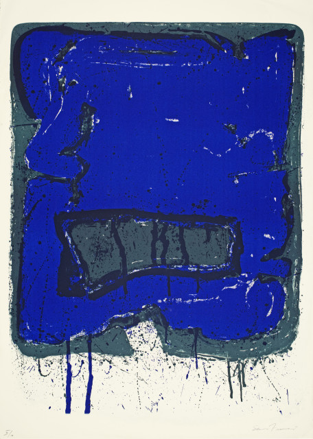 Sam Francis : Affiche Kunsthalle Bern, 1960