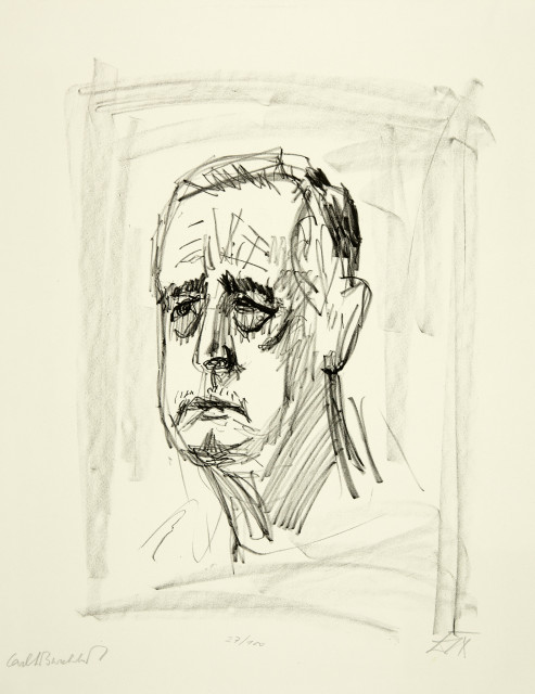 Otto Dix : Bildnis Carl Jacob Burckhardt II (ohne ..., 1961; 1968