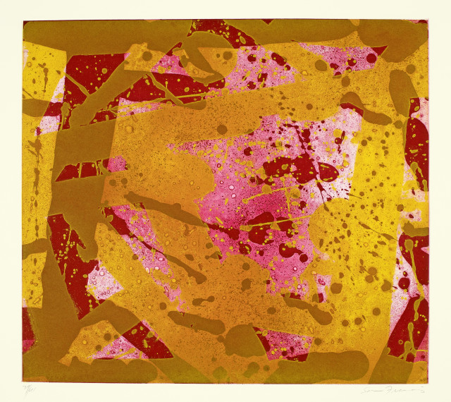 Sam Francis : Red Coral, 1973