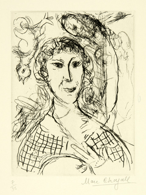 Marc Chagall : Le portrait du peintre, 1967