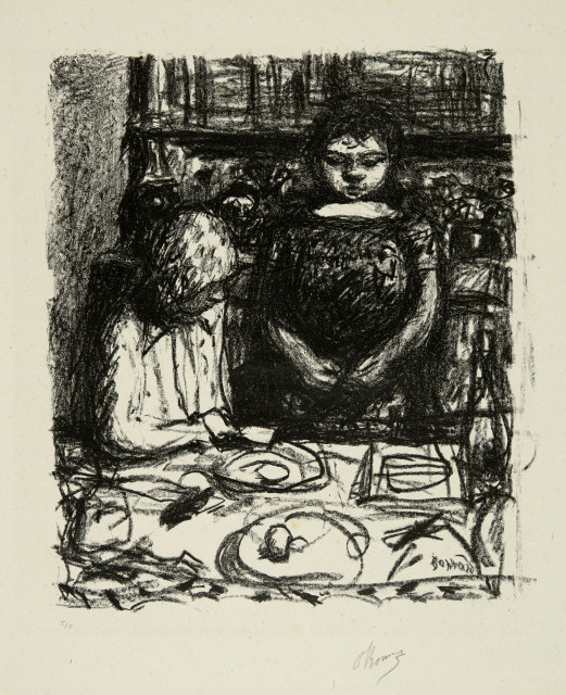 Pierre Bonnard : Le menu, Around 1925