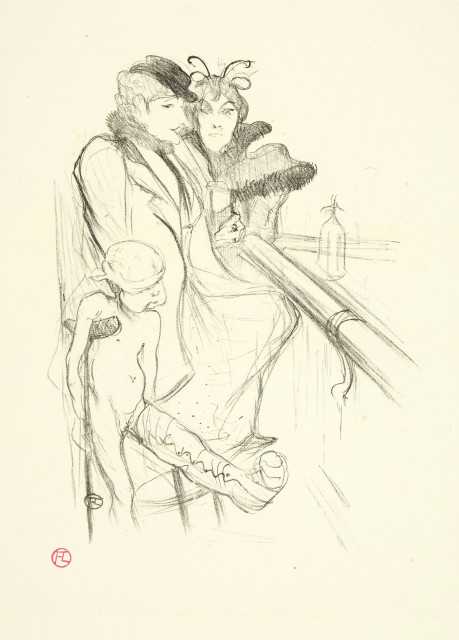 Henri de Toulouse-Lautrec  : Eros vanné , 1894