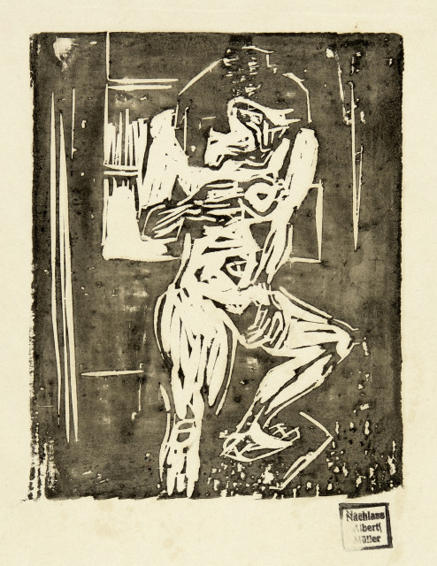 Albert Müller : Kleiner Akt, 1925