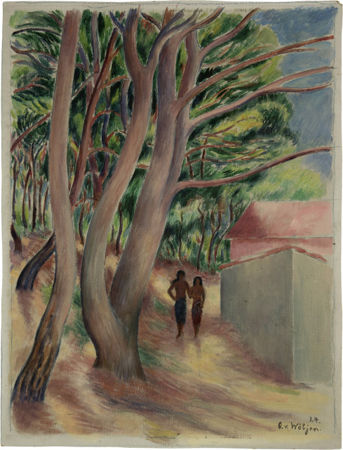 Otto von Wätjen : In der Südsee, 1924